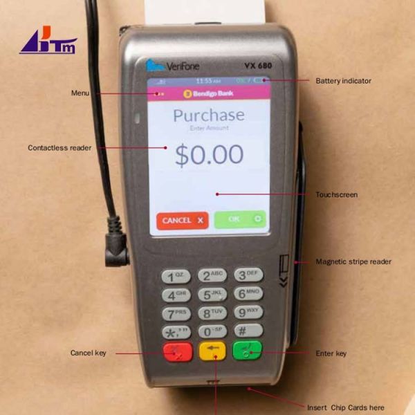 Verifone VX680 Wireless Credit Card Terminal POS Machine Spare Parts