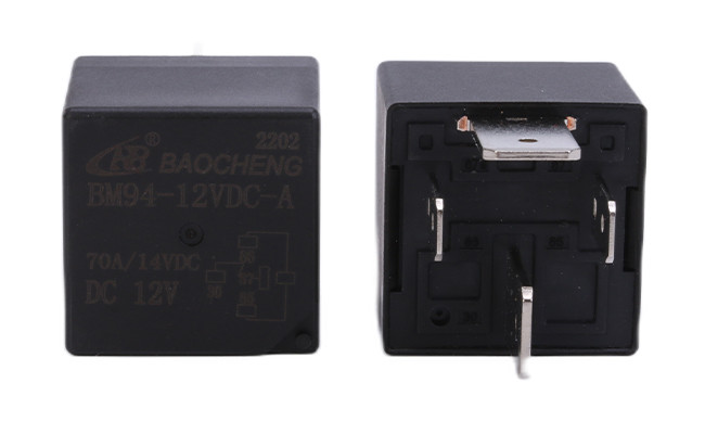 Automobile Industry Universal Automotive Relay BM94-12VDC-A High Durability