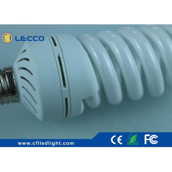 T4 CFL LED Light E27 32W Full Spiral Lamps For Home Lighting SDCM < 5