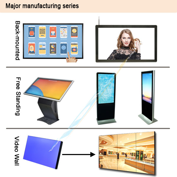 1.7mm Ultra Thin Seamless LCD Video Wall Narrow Edge 700nits