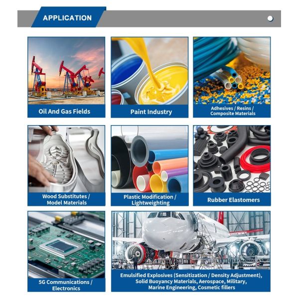 Hollow Glass Microspheres High-Performance Anti-Corrosion & Thermal Insulation Filler for Marine Vessels and Industrial Tanks