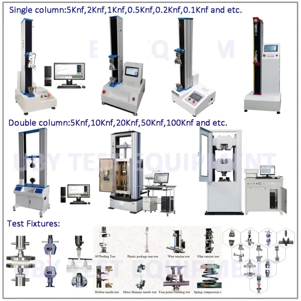 Digital Display Tensile Compression Tester Machine For BOPP Film Materials