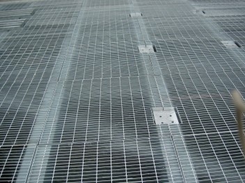 Industrial Galvanized Press Locked Grid Floor Steel Welded Bar Grating All Types
