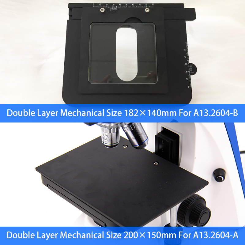 OPTO-EDU A13.2604-B Metallurgical Optical Microscope Trinocular High Precision