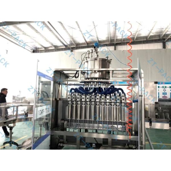 500ml Mustard Packing Machine 200ml 1000bph Jam Jar Filling Machine
