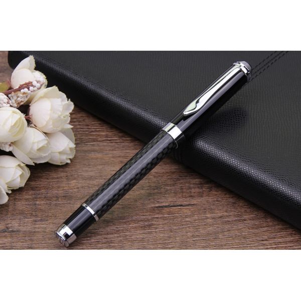 Carbon Fiber Executive Pen luxury black carbon fiber pen gift for Business Signature