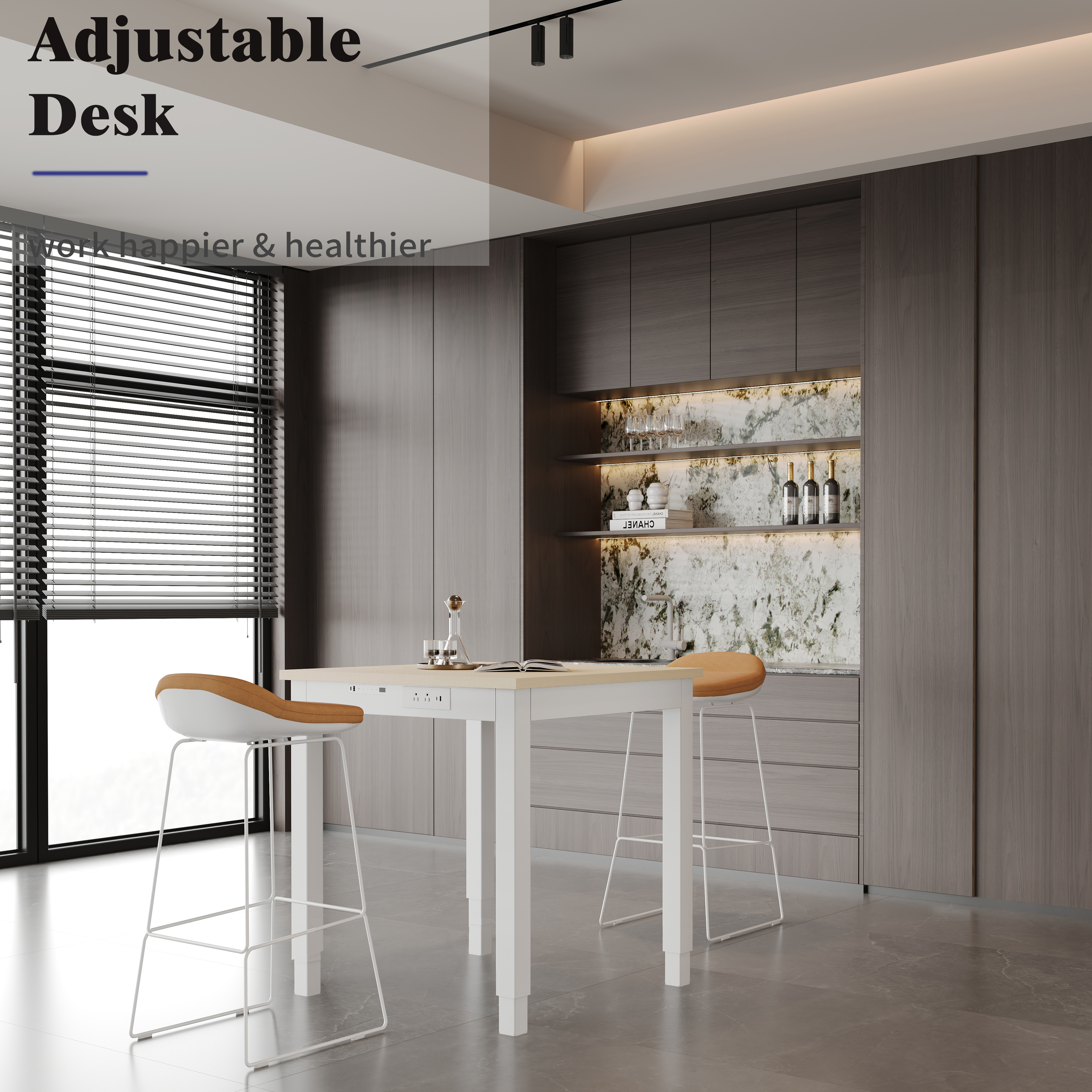 Transform Your Work Environment with Uplift Standing Desk Adjustable Height 4 Memory Presets and Cable Management