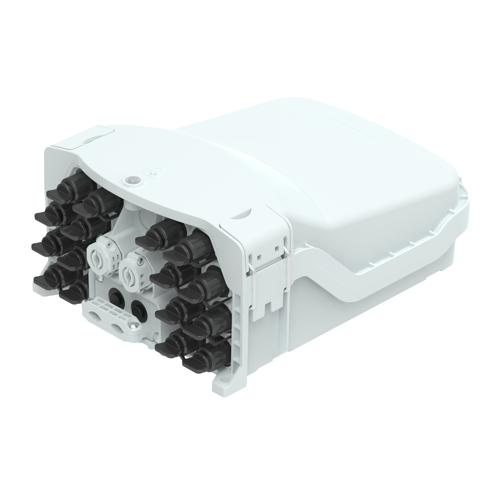 16 Core Pre-Connectorized Fiber Distribution Box for FTTH Network in Outdoor Settings