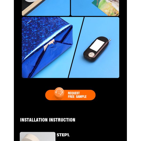 Best Double Sided Adhesive Tape Sele-adhesive Tape Reusable Free-residue Tape Roll Clear Black White Tape