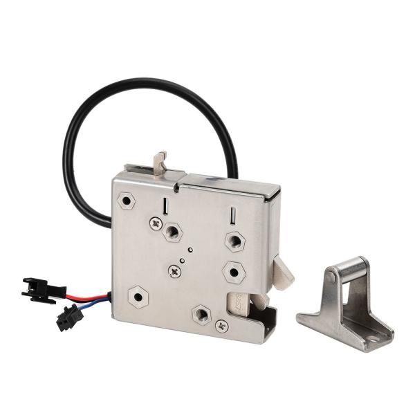 12V Automatic Magnetic Electronic Rotary Latch Stainless Steel Cabinet Locker