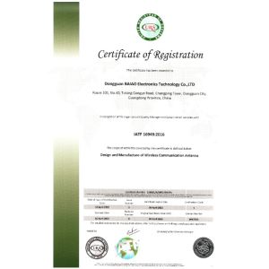 Dongguan Baiao Electronics Technology Co., Ltd. Certifications