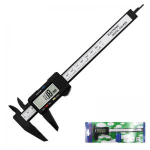 Quality 6 Inch Plastic Vernier Caliper 150mm Electronic Digital Caliper Gauge Micrometer Measuring Tool Digital Ruler wholesale