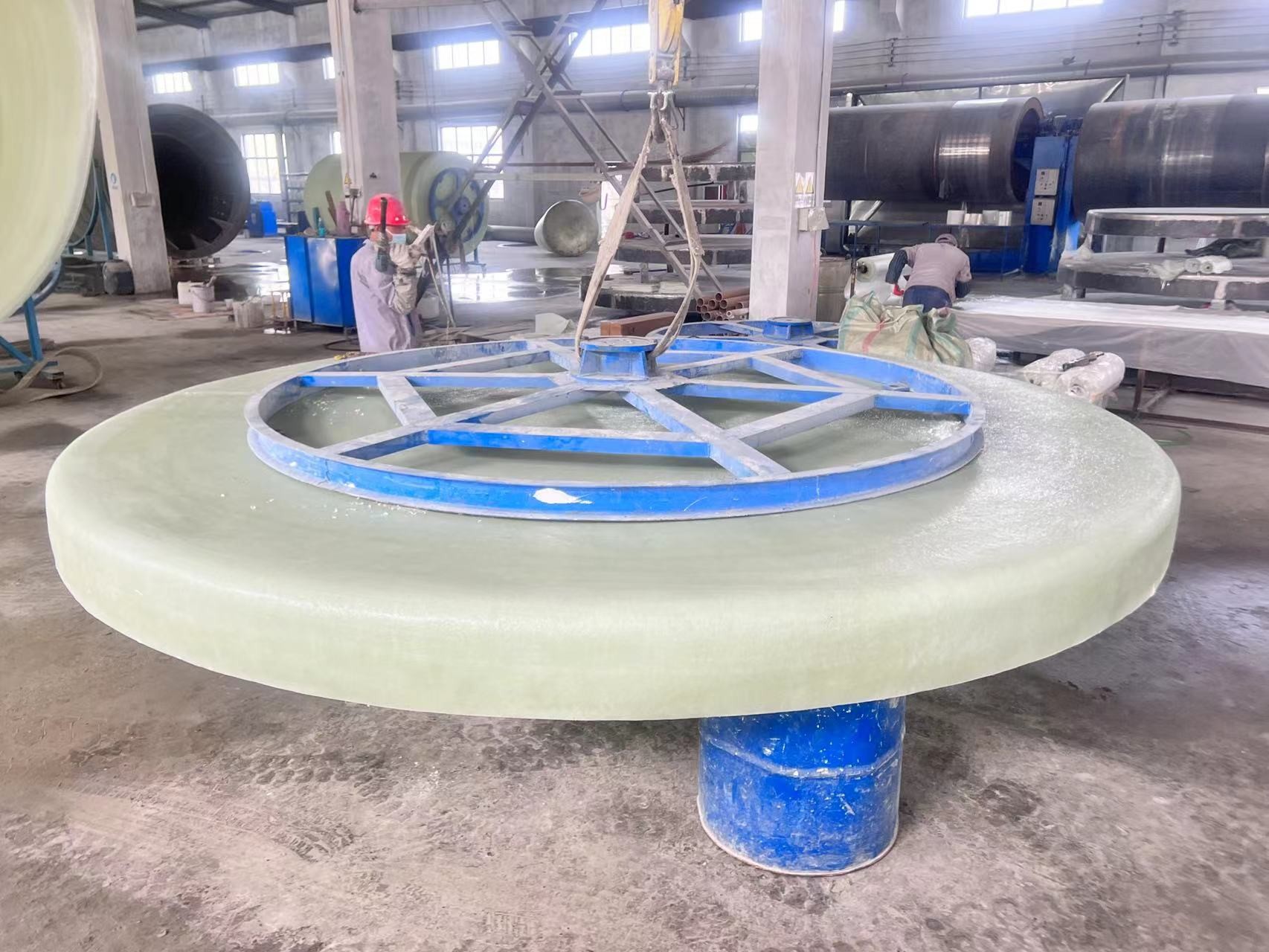 OEM ODM Food Brewing Industrial Chemical Tanks Frp Fertilizer Storage 8000 Gallon