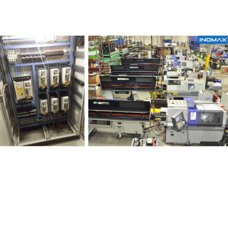 Inomax 4Q Regenerative Drives VFD ACS880-07-0430A-7 For Dynamometer Test Bench