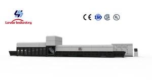 Lever Factory Directly Sell Continuous Single Bending Glass Tempering furnace