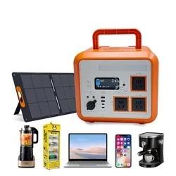 Quality Home Portable Solar Generator 1500W Portable Power Station USB DC AC Outlet Battery wholesale