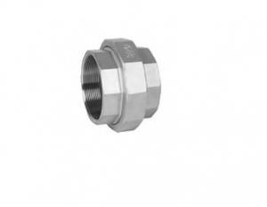 China 3/4 Inch 316L Stainless Steel Pipe Union Coupling BSP NPT Thread ANSI Standard on sale