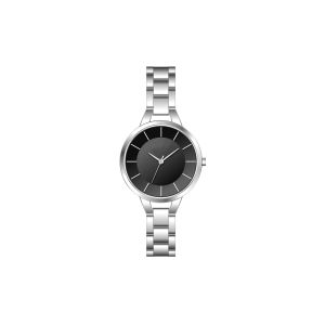 Smaller Watch Face Ladies Analog Watches With Stainless Steel Bracelet
