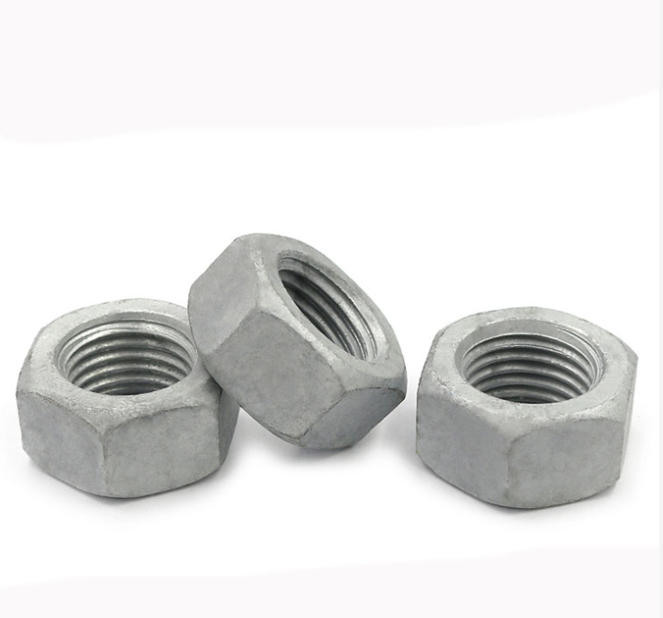 GB52 Hot Dip Galvanized Hexagon HDG Nuts M2 - M64 Size
