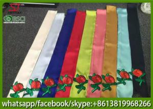 Quality 2017 little neck Imitated Silk satin fabric fashion office ladies uniform tie print ribbon scarf 6*120cm 10g wholesale