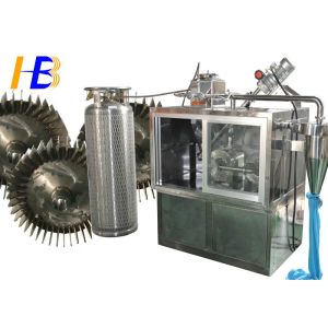Rubber Powder Cryogenic Grinding Equipment , Small Capacity Cryogenic Grinding