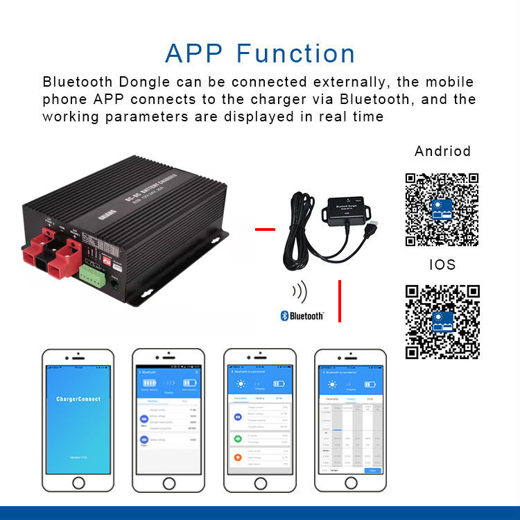 18mA 24V To12V DC Battery Charger NCM Dc Dc Mppt Charger For Vehicle