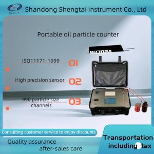China Hydraulic Oil Testing Equipment SH302A Portable Oil Particle Counter Photoresistance Method on sale