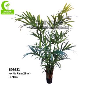 Quality All Season Height 210cm Artificial Tropical Tree With Pot wholesale