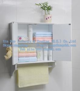 China Wooden double door cabinet, wooden bathroom cabinets, wooden bathroom wall cabinet on sale