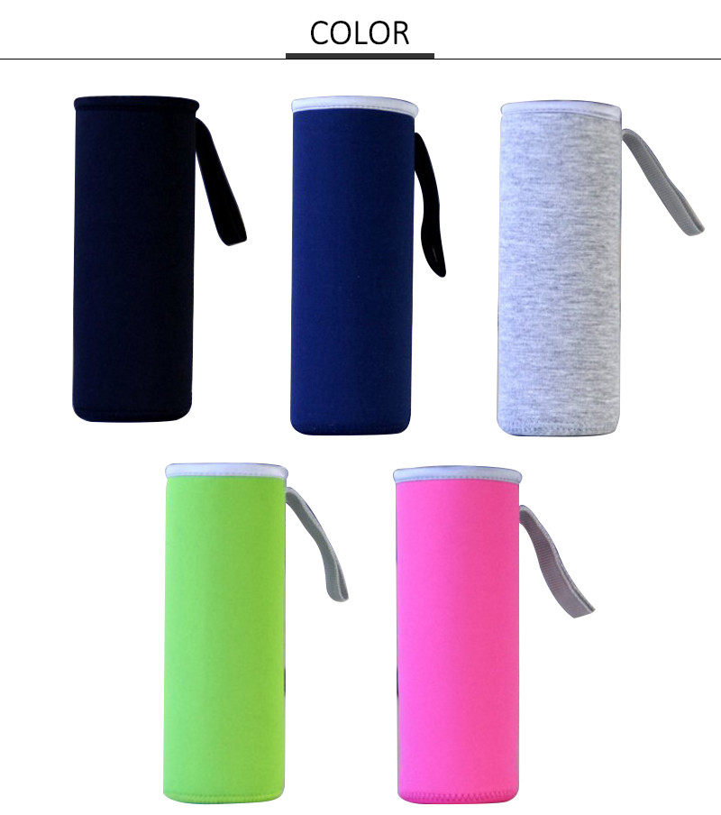 Folding L6.5*H17cm AZO Free Water Bottle Sleeve