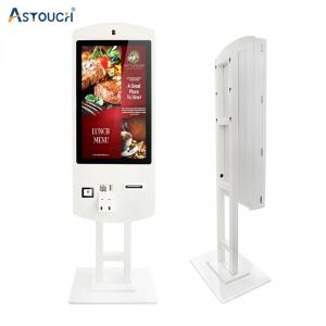 Quality 2K Restaurant Self Ordering Kiosk Mcdonalds Pcap Touch 32 Inch wholesale