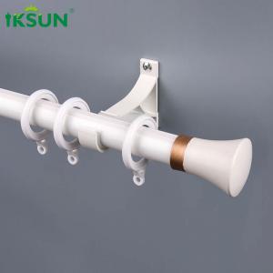 Quality 6.7m Single Aluminium Curtain Pole Alloy 6063 T5 Material For Bedrooms wholesale