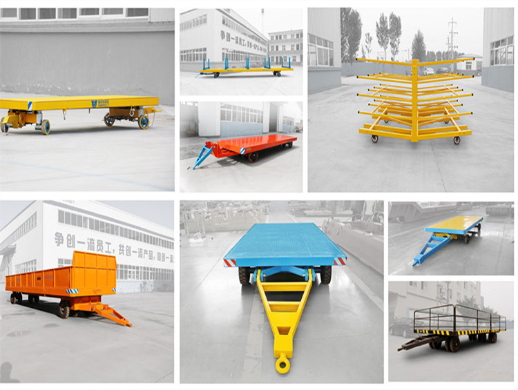 30T Capacity Towable Type Trackless-Non Motor Transfer Cart