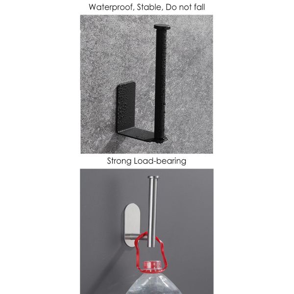 304 Stainless Steel Bathroom Roll Holder Wall Mount