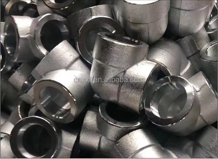 DN 6-1200 OD 90° and 45° Class 3000-9000 ASTM B574/B619 ALLOY C-4/W.NR 2.4610/UNS N06455/AWS 052 OD Socket Welding Elbow