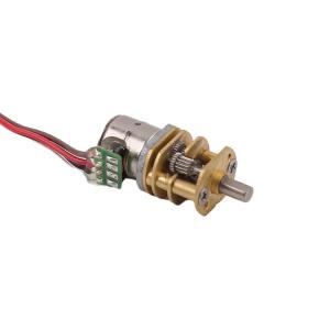 China D Shaft 40Ω/Phase High Torque Miniature Gear Stepper Motor For Industrial Automation on sale