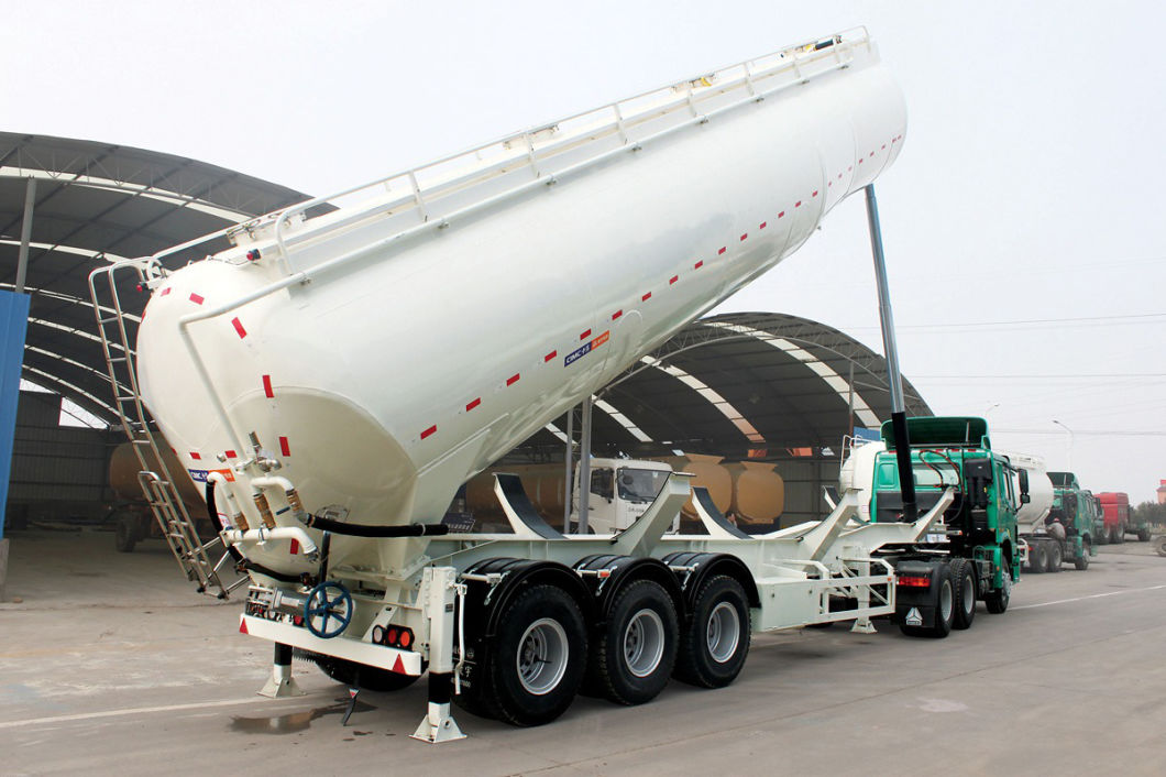 3 Axle 70cbm Bulk Cement Tank Semi Trailer for Sale 3axle 40cbm Bulk Cement Feed Tanker Bulker Tanker Semi Truck Trailer Prices