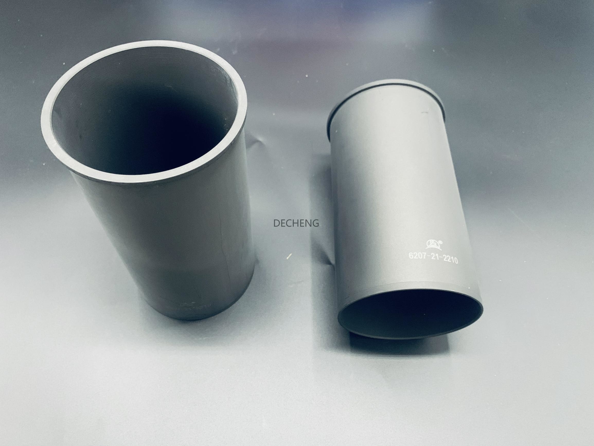 Cylinder Liner Komatsu Engine Parts 6207-21-2210 40*104*180Mm 6D95