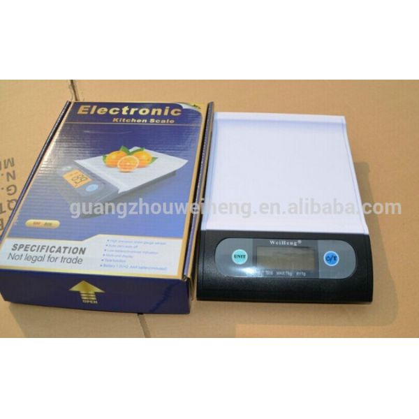 7kg Max Capacity Home Electronic Scale , Electric Food Scale With Low Battery Indication