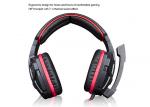 Easy Operation Usb Gaming Headset , Pc Gaming Headset With Mic Skin Friendly