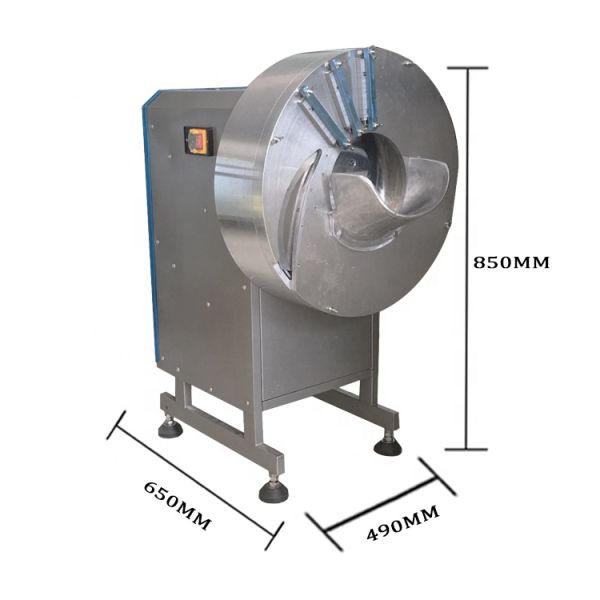 Fruit Vegetable Plantain Slicing Equipment Banana Chips Cutter Machine
