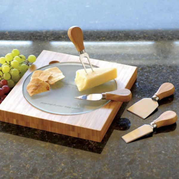 4pcs 6pcs Cheese Knives Set With Wood Handle Stainless Steel