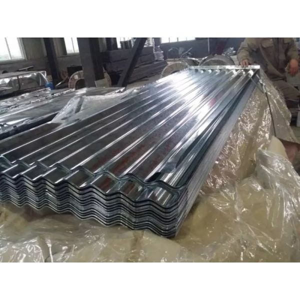 Corrugated Galvanized Steel Roofing Sheets Jis G3302 Colored Or Not
