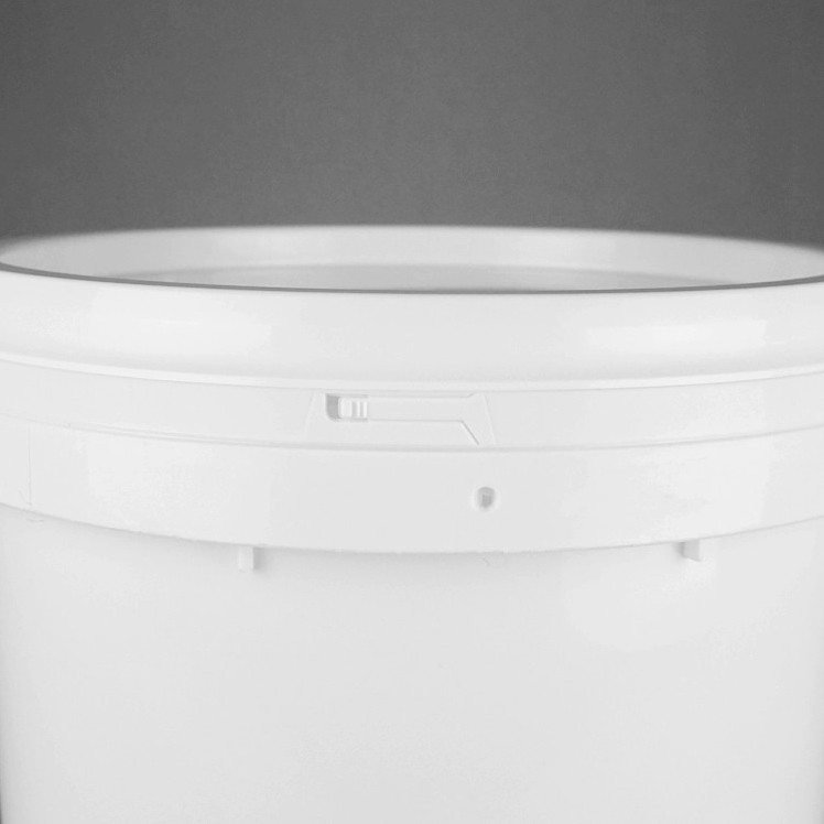 Quality Pouring Spout Lubricant Bucket 20 Litre Plastic Bucket IML Printing wholesale