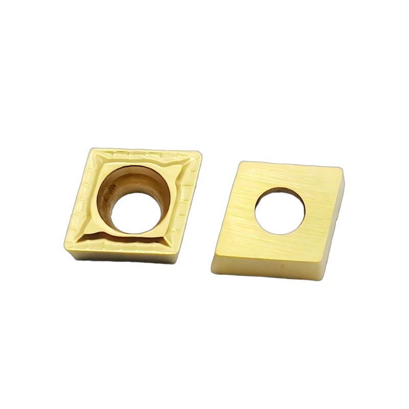 Tungsten Carbide CVD Coated Inserts CCMT060204 For Lathe Turning Tool
