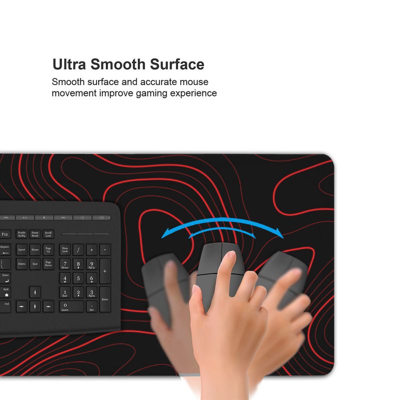 Laptop/ Desktop Custom Personalized Logo Printed Waterproof Rubber Gaming Mouse Pad