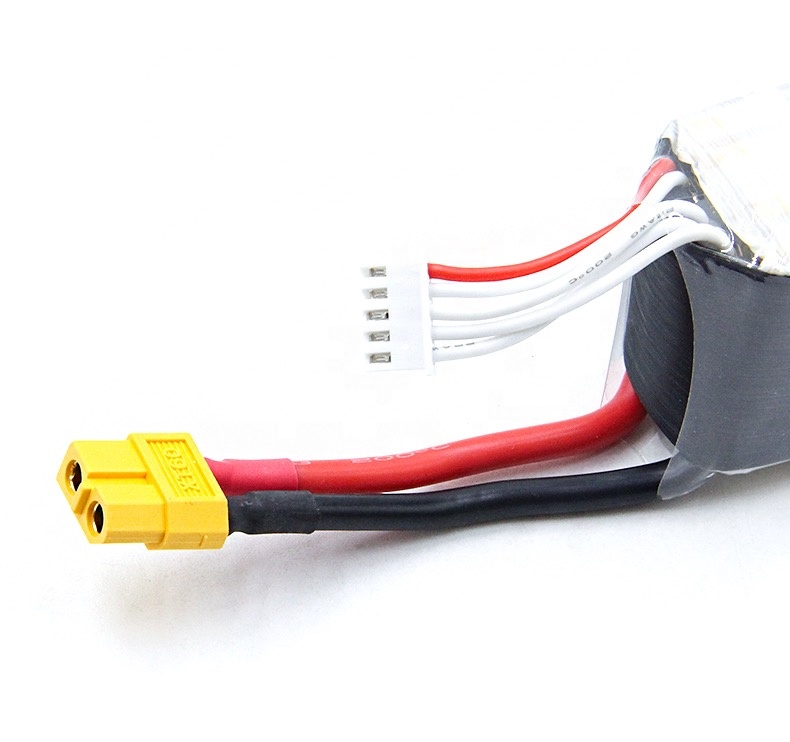 High Output 1050mAh 14.8V 4s1P Lipo Battery 130C RC Model Boat Batteries