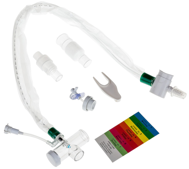 Different Length Available CE Certification Tracheostomy Suction Kit Size 14Fr Closed Suction System
