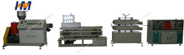 Cheap Corrugated Plastic Pipe Extrusion Line High Output Long Term Operation for sale