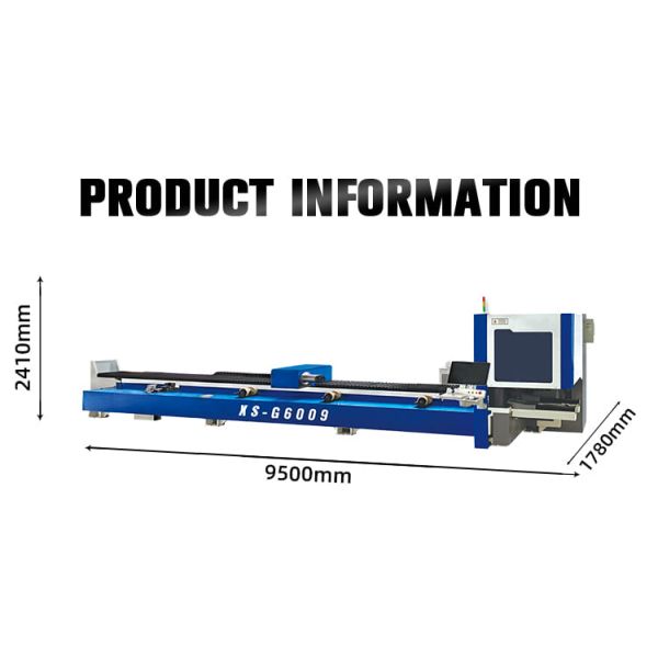 Laser Pipe Machine Fiber Cnc And Profile With Tube Automatic Support Iron Plate 5 Axis